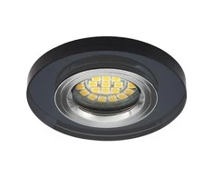 Įleidžiamasis šviestuvas KANLUX MORTA, 1 x 50 W, GX5.3, juodos sp.