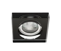 Įleidžiamasis šviestuvas KANLUX MORTA, 1 x 50 W, GX5.3, juodos sp.