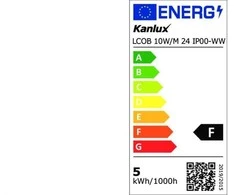 Kanlux TAŚ.LED LCOB 10W/M 24 IP00-WW