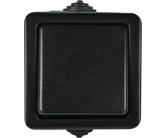 Kanlux 27354 TEKNO laiptinės jungiklis 250V juodas IP54 27354