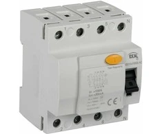 Kanlux 4P 100A 0,03A diferencialinis automatinis jungiklis, AC tipas KRD10-4/100/30-AC 38733