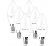LEPRO 600059-WW-EU-6 E14 LED Bulb, Candle-Shaped, 4.2W (40W), 470 lm, 2700K, Class E