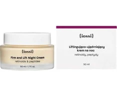 Kann Iossi Firm and Lift Night Kreminis liftingas ir stangrinantis naktinis kremas su retinoliu ir peptidais 50ml