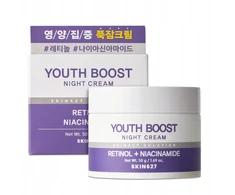 Kann Skin627 Jaunatvinantis naktinis kremas „Youth Boost“, 50 g