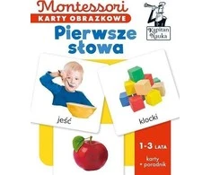 Kapitan Nauka Montessori Image Cards First Words 1-3 Metai