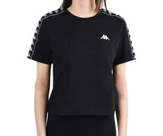 Marškinėliai moterims Kappa Inula T Shirt 309090194006, juodi