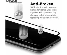 KAPSOLO „iPhone 12 Pro Max“ grūdinto stiklo ekranas...