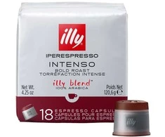 Nespresso Iperespresso Tostato Intenso kavos kapsulės 18 vnt - Illy