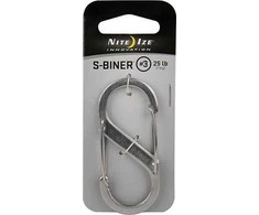NiteIze Nite Ize Rifle S- Biner Dual Carab. # 3 Kaladėlės