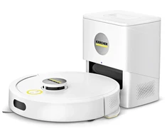 KARCHER RVC 3 Comfort baltas grindų valymo robotas su bazine stotimi