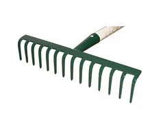 KARD UNIVERSALUS GRĖBĖLIS 14 DANTŲ PLOKŠČIAS SIJAS SU VELENU 130cm