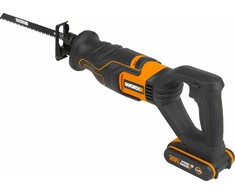 Akumuliatorinis tiesinis pjūklas Worx WX500.9; 20 V (be akumuliatoriaus ir pakrovėjo)