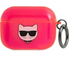 Karl Lagerfeld KLAPUCHFP AirPods Pro cover rožinė/pink Choupette