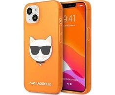 Dėklas Karl Lagerfeld iPhone 13 mini, oranžinis