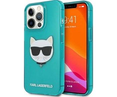 Karl Lagerfeld dėklas skirtas Apple iPhone 13 Pro Max, mėlynas