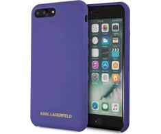 Dėklas Karl Lagerfeld KLHCI8LSLVOG iPhone 7/8 Plus hardcase violetinė/violetinė Silicone