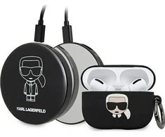 Karl Lagerfeld AirPods Pro dėklas su powerbanku Ikonik