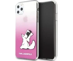 Dėklas Karl Lagerfeld KLHCN65CFNRCPI iPhone 11 Pro Max hardcase rožinė/pink Choupette Fun