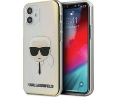 Dėklas Karl Lagerfeld KLHCP12SPCKHML IPHONE 12 MINI 5.4 "MULTICOLOR HARDCASE IRIDESCENT KARL`S HEAD