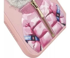 Nimmy dėklas Apple iPhone 15 Pro 6.1" rožinės spalvos Cool&amp;Cute 2.0 Cat
