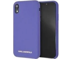 Dėklas Karl Lagerfeld Silicone iPhone Xr Case - Violetinė