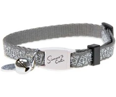 Kačių antkaklis Karlie Simon's Cat, 20-30cmx10mm, pilka
