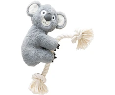 KARLIE Žaislas, šuniui, koala, pilka, pluszowa, 40cm
