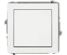 Karlik Deco Monopole mygtukas baltas (DWP -4.1)