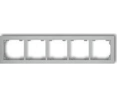 Karlik Deco Rėmas penkis kartus sidabro metalo (7DR5)
