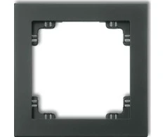 Karlik Elektrotechnik 28DR-1 DECO Universalus viengubas rėmas iš grafito matinės medžiagos 28DR-1