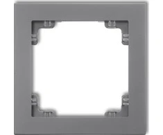 Karlik Elektrotechnik 27DR-1 DECO Universalus viengubas rėmas plastikiniam kilimėlio rutuliui 27DR-1