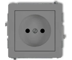 Karlik Elektrotechnik 27DGP-1p DECO Lizdas vienvietis be rutulinio kilimėlio 27DGP-1p
