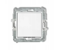 Karlik Elektrotechnik 25IWP-4.1 ICON Vienpolis normaliai atidaromas jungiklio mechanizmas (vienas mygtukas be piktogramos) matinė balta 25IWP-4.1