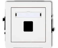 Karlik Vieno multimedijos lizdo mechanizmas be Karlik Deco DGM-1P modulio