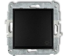Karlik MINI Mygtukas / lengvas / juoda kilimėlis 12MWP-5
