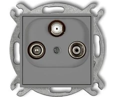Karlik Elektrotechnik 27MGS MINI Lizdas antena RTV-SAT final 1.5dB mat kamuolys 27MGS