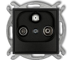 Karlik MINI antenos lizdas RTV -SAT galutinis 1,5dB