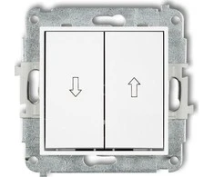 Karlik Mini aklas mygtukas balta (MWP-8)