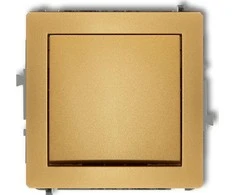 Karlik DECO vienpolis jungtis aukso 29DWP-1