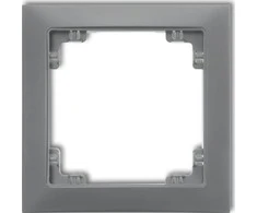 Karlik Elektrotechnik 27DRSO-1 DECO Universalus viengubas rėmas pagamintas iš DECO Soft matt 27DRSO-1 plastiko
