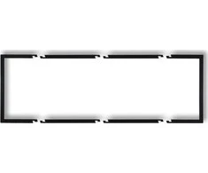 Karlik Elektrotechnik 12DRW-3 Trigubas užpildymo rėmas DECO series juoda matt 12DRW-3