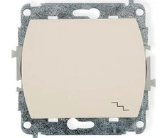 Karlik Elektrotechnik 1WP-3 TREND Laiptų jungiklis smėlio spalva 1WP-3