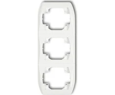 Karlik Elektrotechnik Karlik Tendencija vertikaliai Langelis Triple Baltas (RV-3)