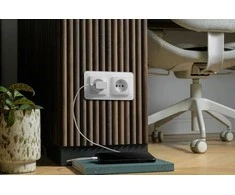 Karlik Elektrotechnik Karlik Vieno rėmo Karlik Icon 12-12-IRSK-1 universalus kvadratinio stiklo efektas juodas matinis