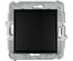 Karlik Elektrotechnik Karlik Vienpolis jungiklis Karlik Icon 12IWP-1, matinė juoda