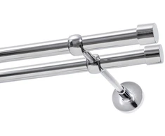 Karpol Dviguba karnisas fi 19 mm chromas 480 cm Luna Kowalski
