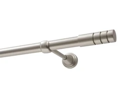 Decastyl <p>Vienkartinis karnizas FI 19 mm chromuotas satininis 240 cm Techno Kowalski</p>