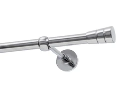 Decastyl VIENA KARNIZO LAZDYNA FI 19 MM CHROMAS 240 CM KŪGINĖ KOWALSKI