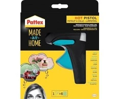 Klijų pistoletas Pattex Karštos + 6 vnt. Klijų pistoletas Pattex