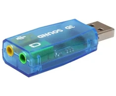 Garso plokštė/audio adapteris „Virtus“ SC-USB-02 USB Gembird